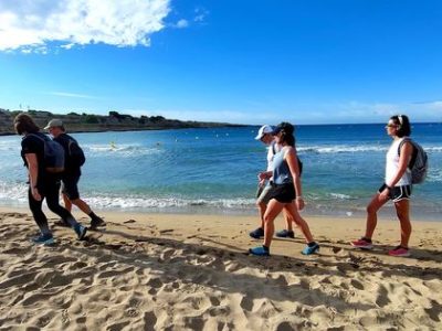 curistes sur la plage du verdon